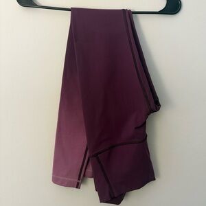 EUC Lululemon Ombre Leggings Full Length Size 4 30" Inseam